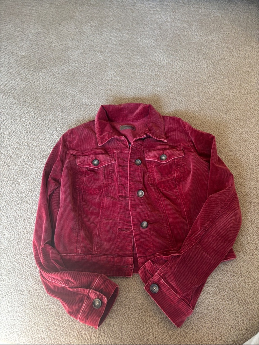 Kut from the Kloth Red Corduroy Jacket